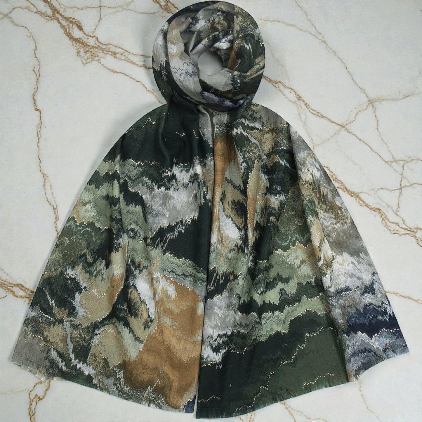 Winter Sjaal in Kasjmier-look