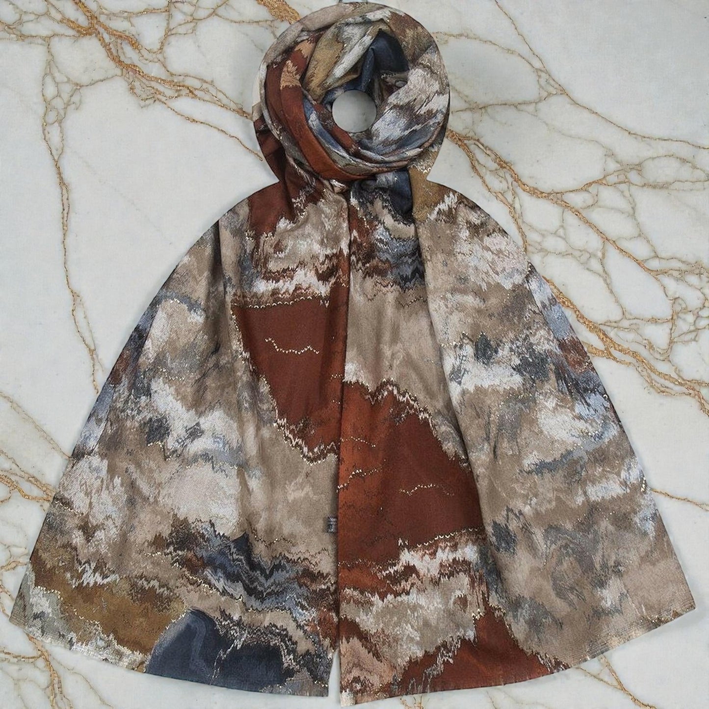 Winter Sjaal in Kasjmier-look