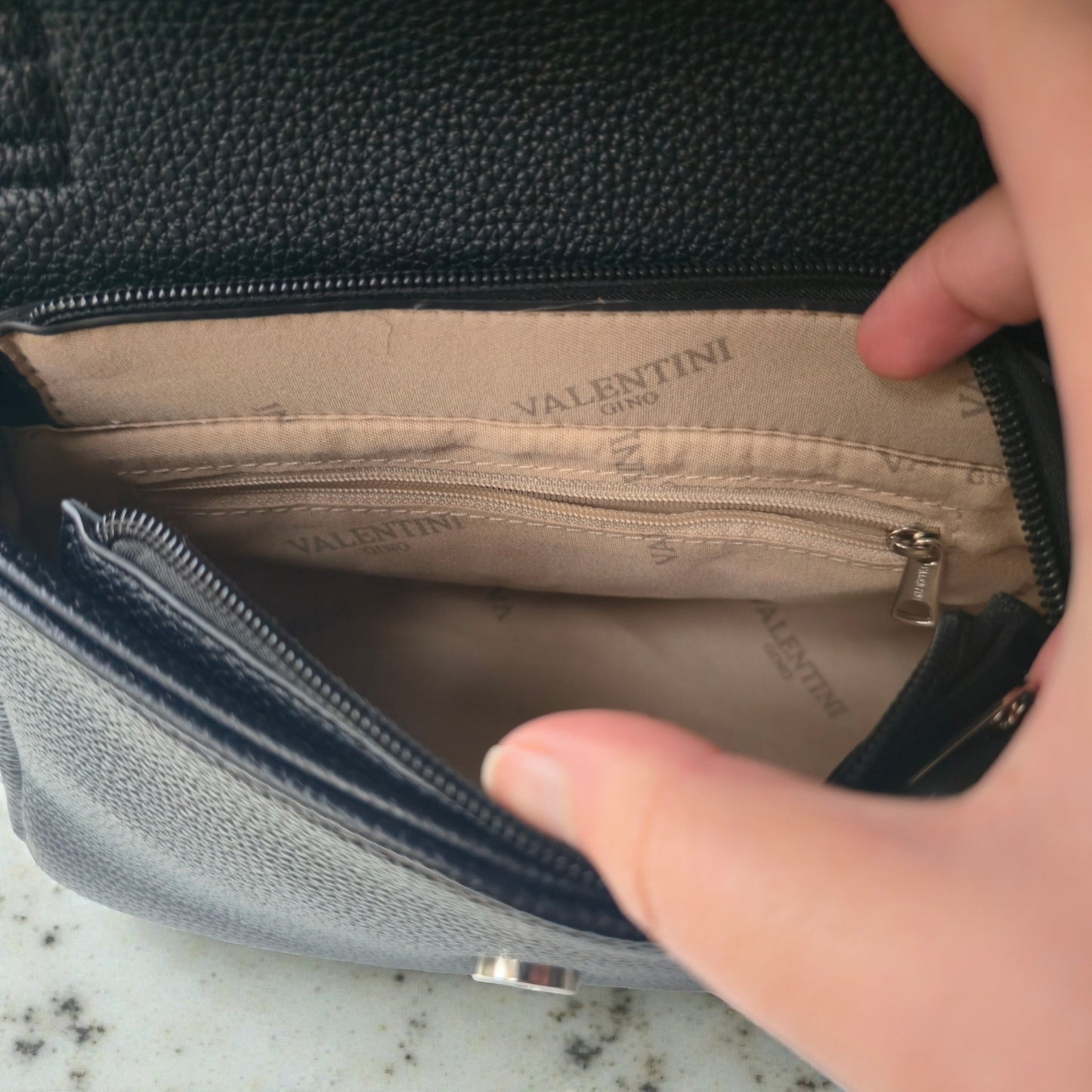 Elegante mini-handtas