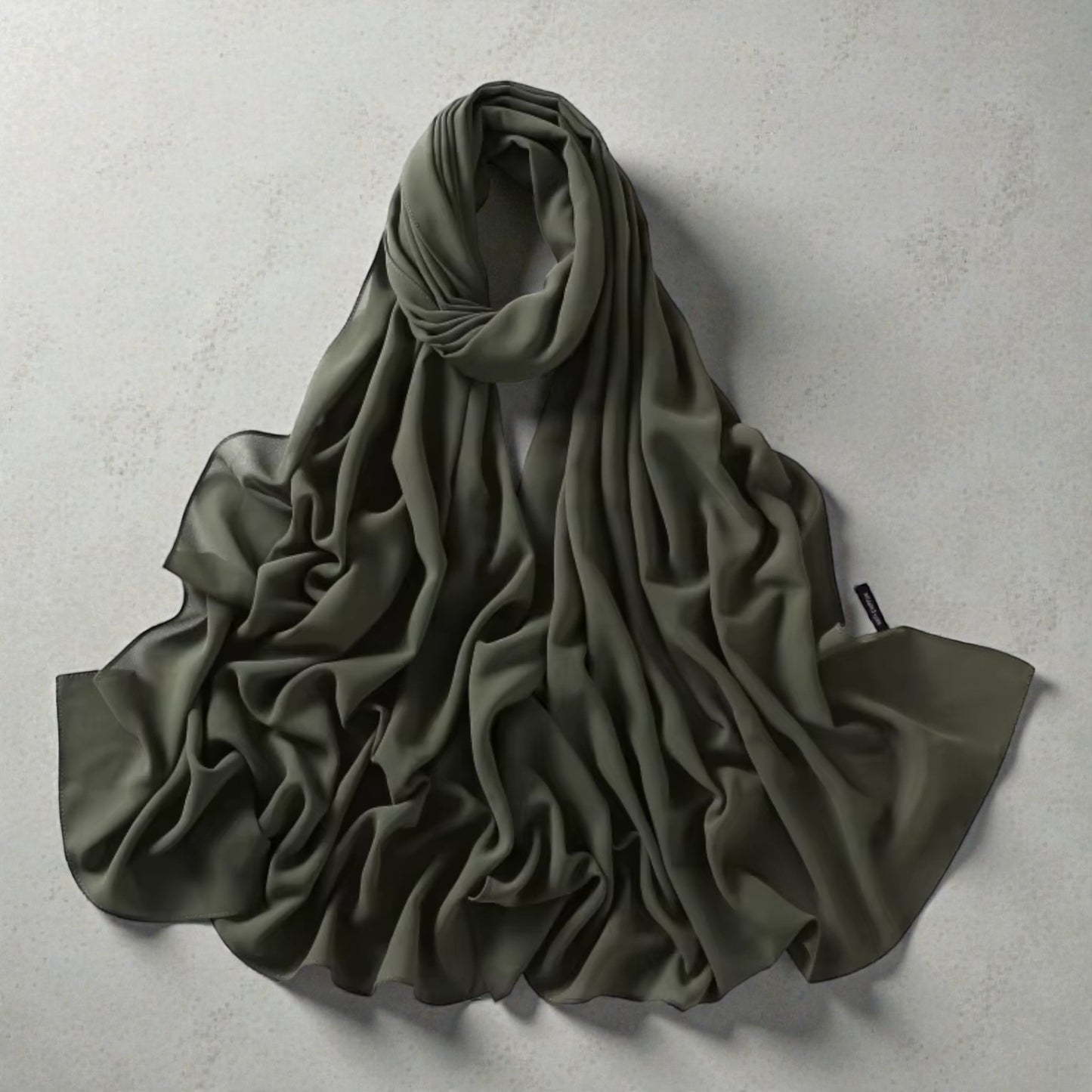 Crepe Hijab met Zijde-Effect