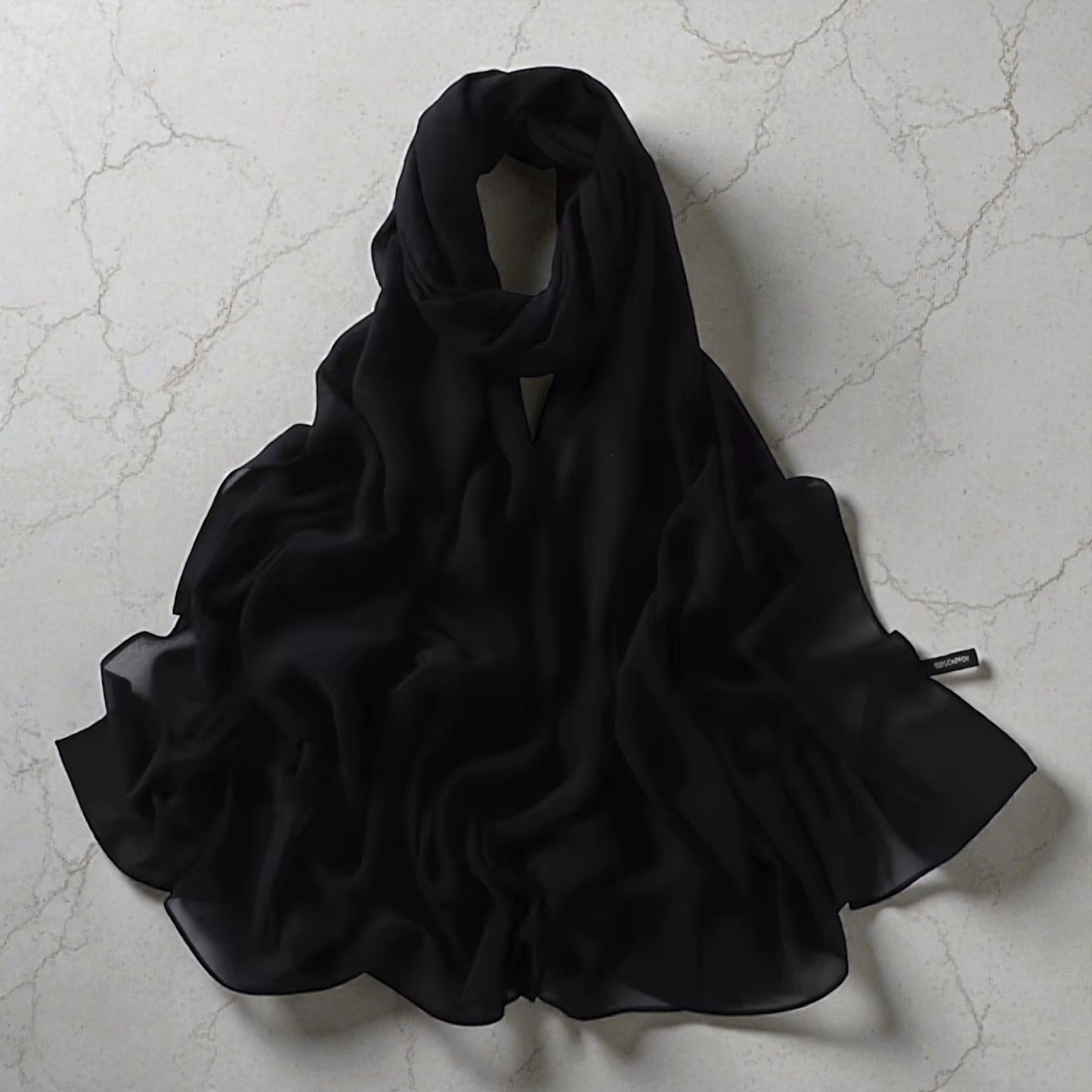 Crepe Hijab met Zijde-Effect