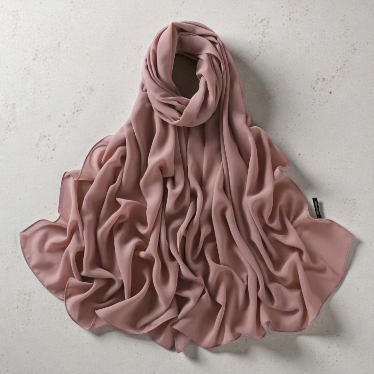 Crepe Hijab met Zijde-Effect