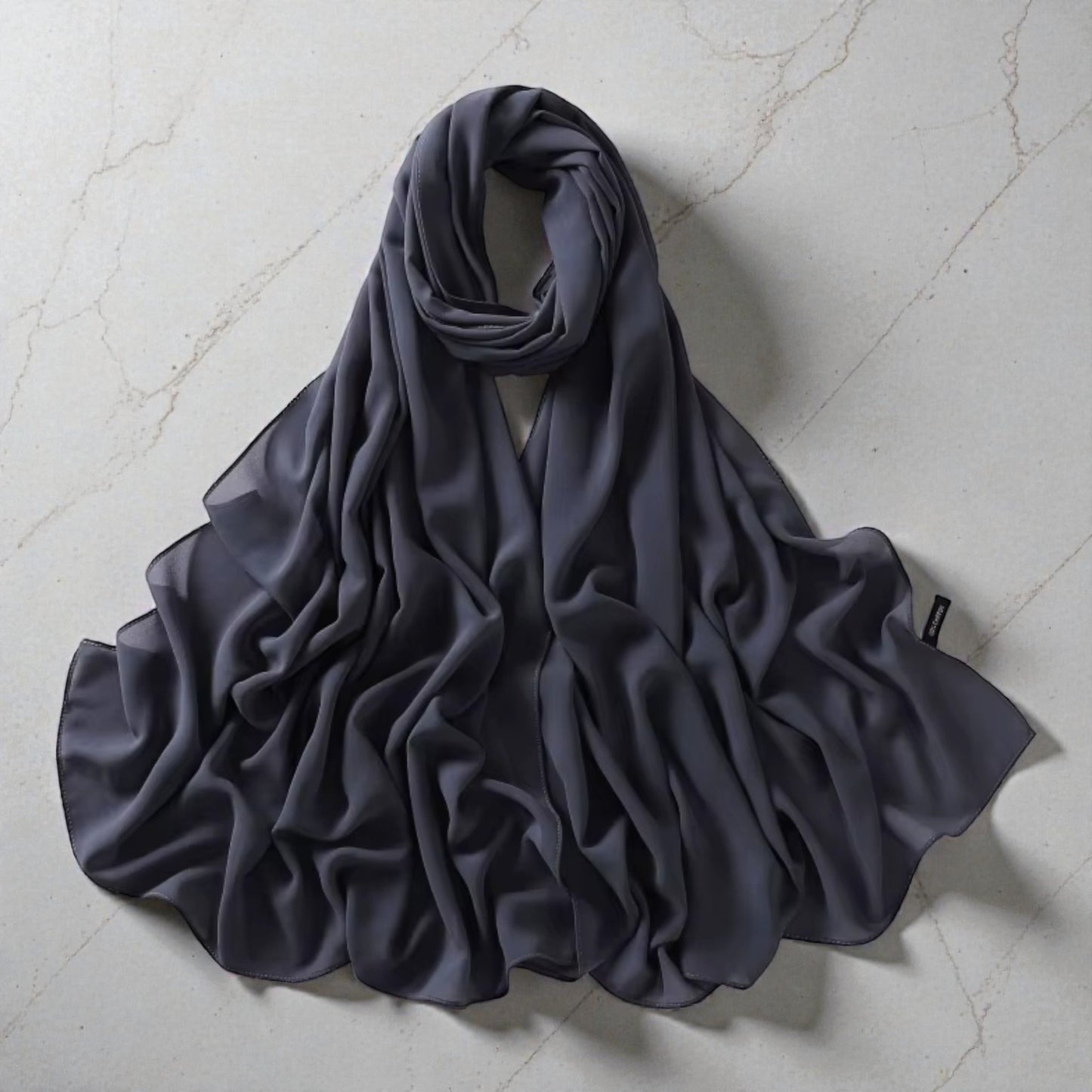 Crepe Hijab met Zijde-Effect