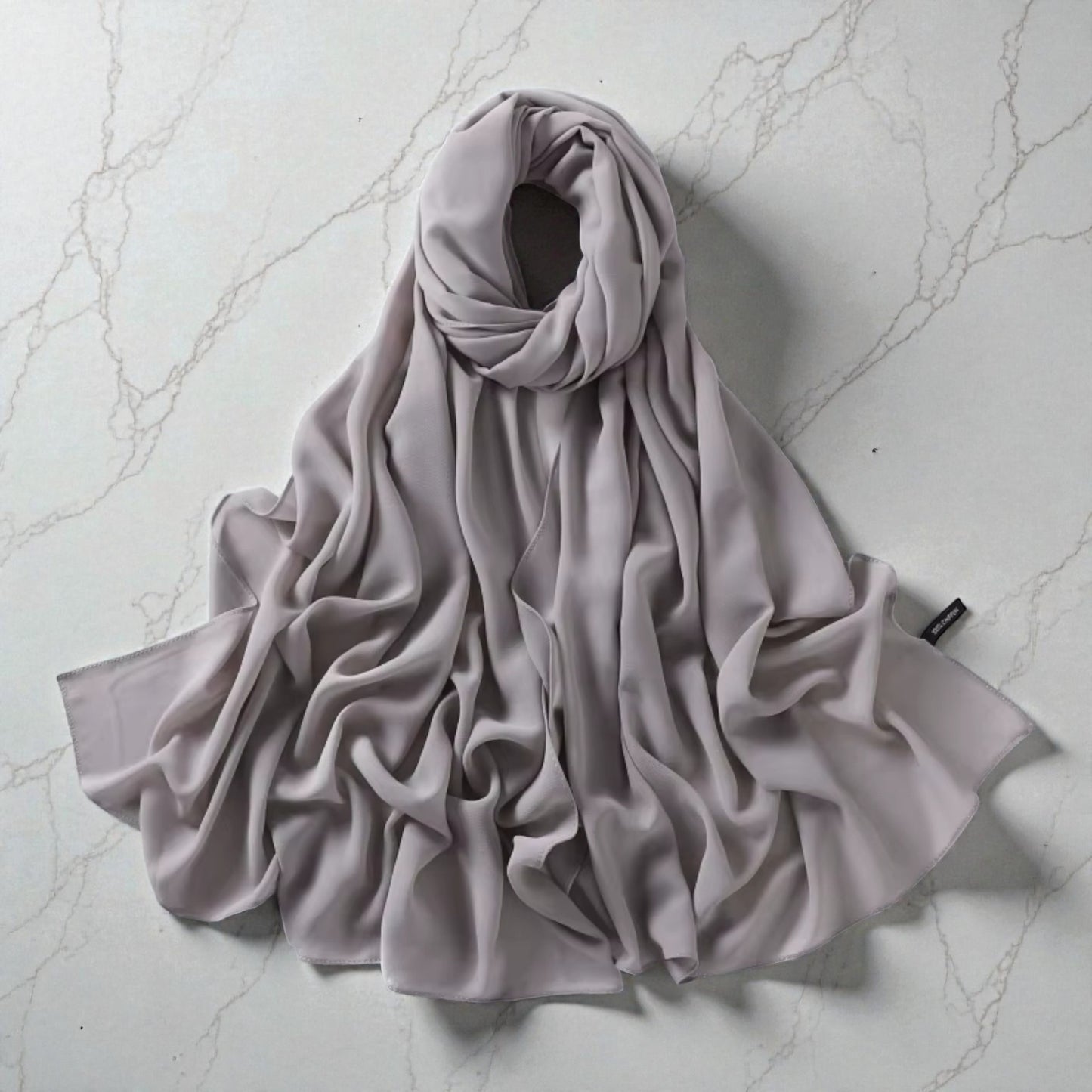 Crepe Hijab met Zijde-Effect