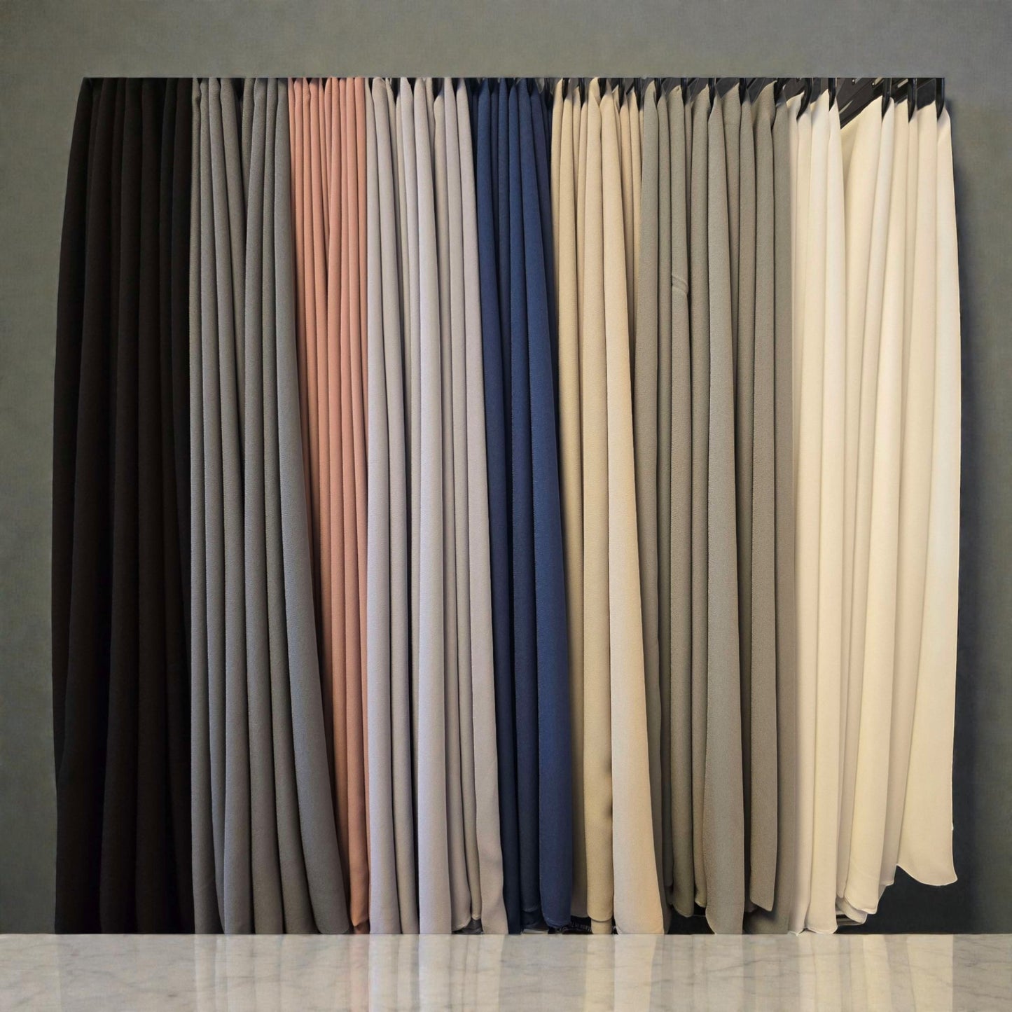 Crepe Hijab met Zijde-Effect