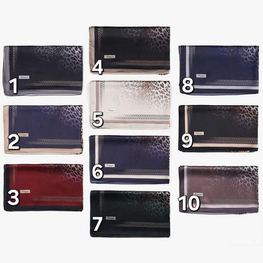 Picasso Hybrid Digital Golden Hijab